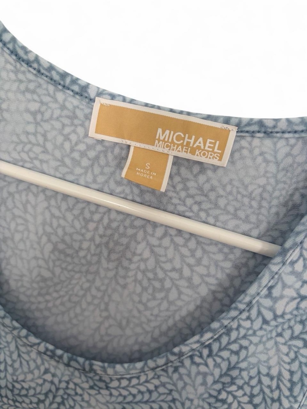 Michael Kors Blue & White Coastal Maxi Dress - Picture 3 of 5